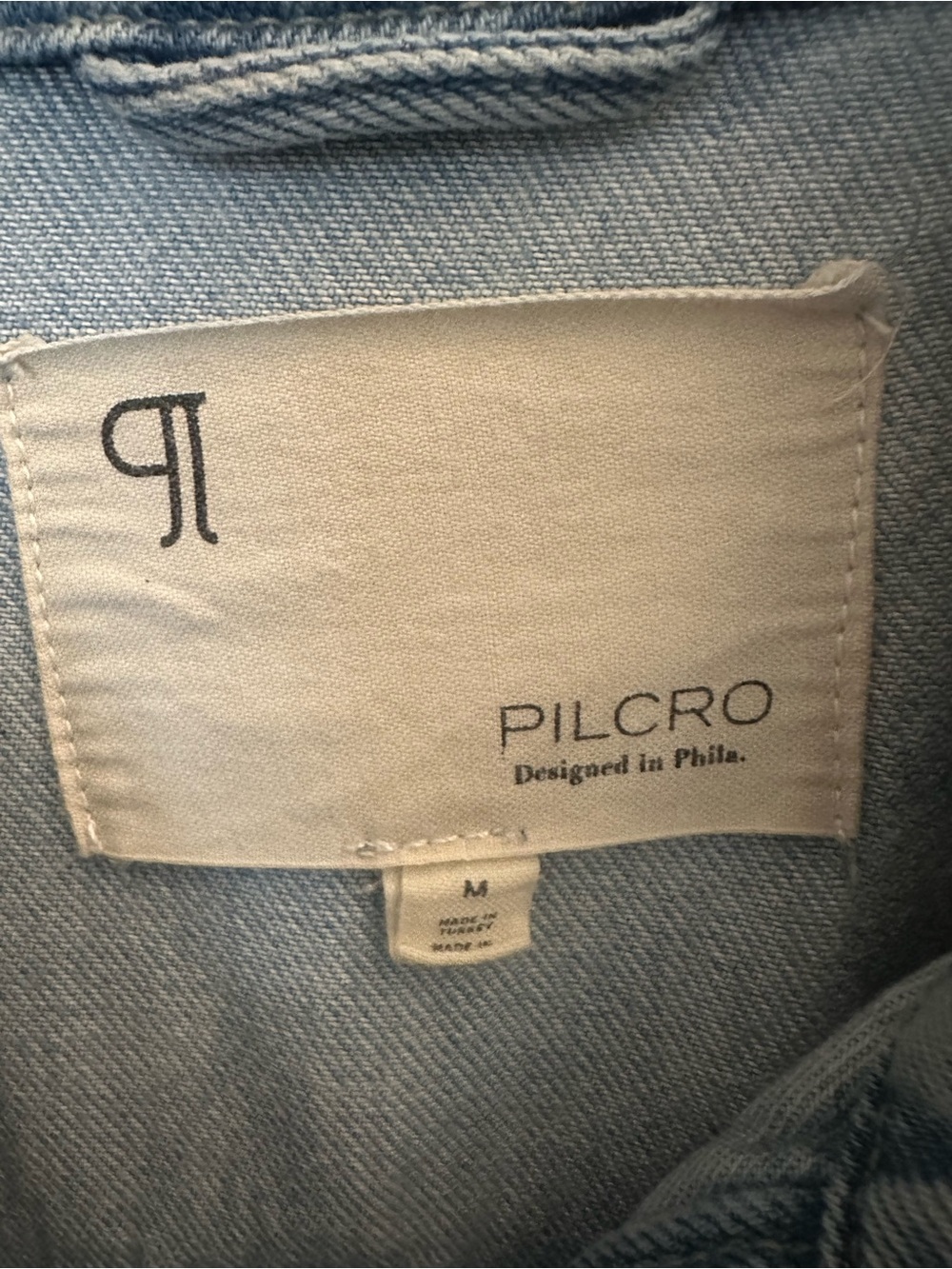 Pilcro Ruched Denim Bomber Jacket - Picture 7 of 10